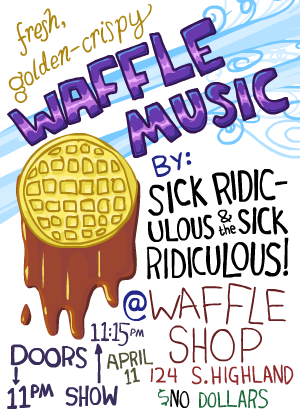 Waffle Shop Poster